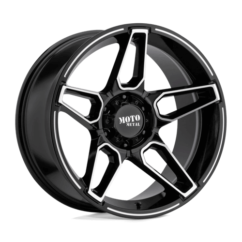 Moto Metal MO994 FANG - Gloss Black Machined alloy wheel