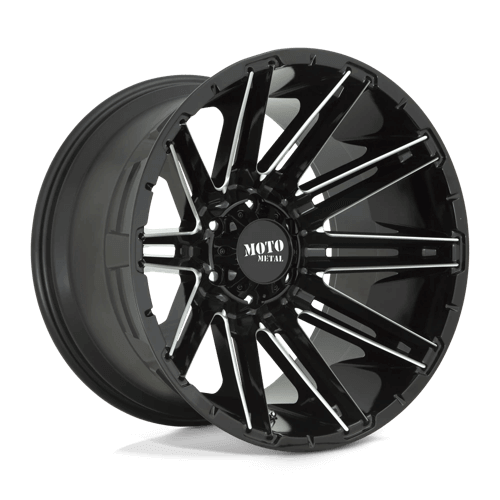 Moto Metal MO998 KRAKEN - Gloss Black Milled alloy wheel