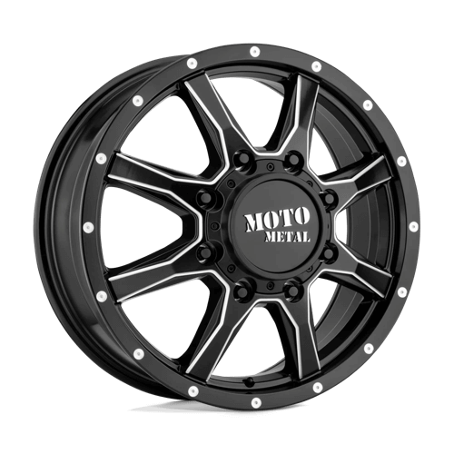 Moto Metal MO995 - Satin Black Milled - Front alloy wheel