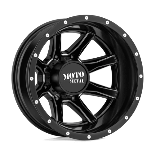 Moto Metal MO995 - Satin Black Milled - Rear alloy wheel