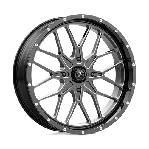 MSA Offroad Wheels M45 PORTAL - Gloss Black Milled alloy wheel