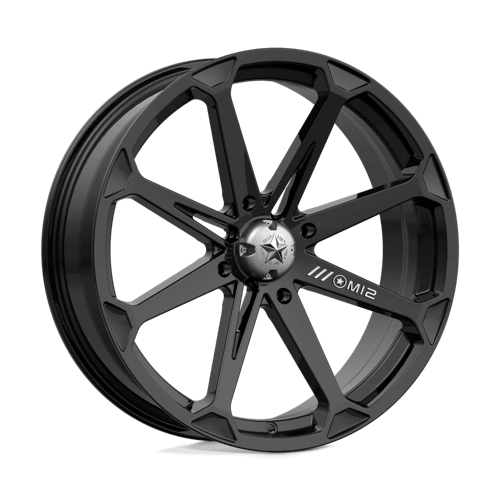 MSA Offroad Wheels M12 DIESEL - Gloss Black alloy wheel