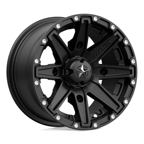 MSA Offroad Wheels M33 CLUTCH - Satin Black alloy wheel