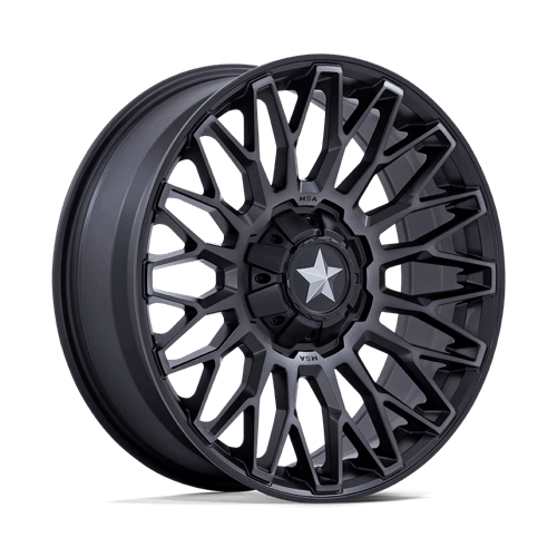 MSA Offroad Wheels M50 CLUBBER - Matte Black Ddt alloy wheel