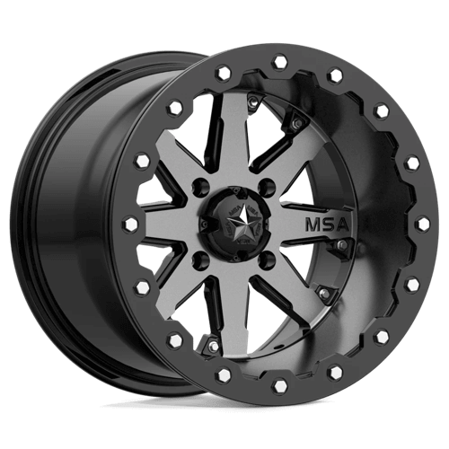 MSA Offroad Wheels M21 LOK BEADLOCK - Charcoal Tint alloy wheel