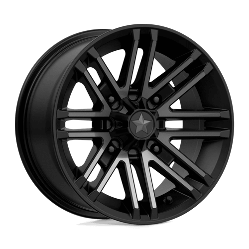 MSA Offroad Wheels M40 ROGUE - Satin Black W/ Titanium Tint alloy wheel