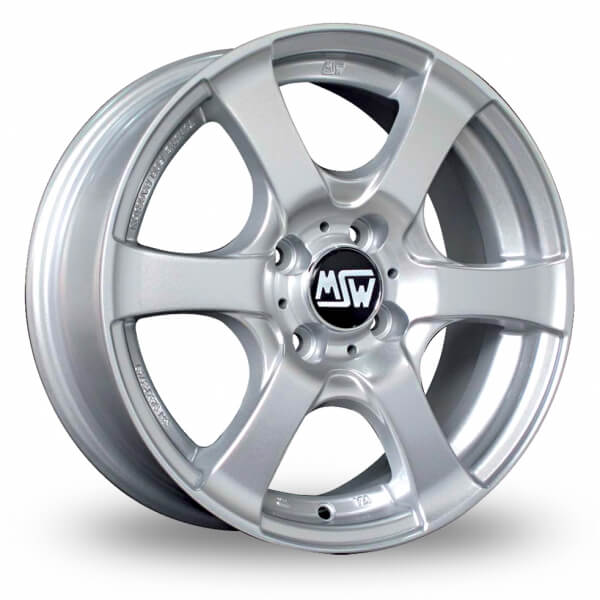 MSW 15 W - Flash Silver (fs) alloy wheel