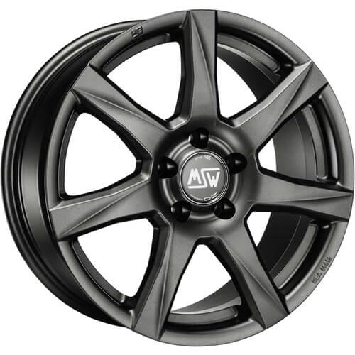 MSW 77 - Matt Dark Grey alloy wheel