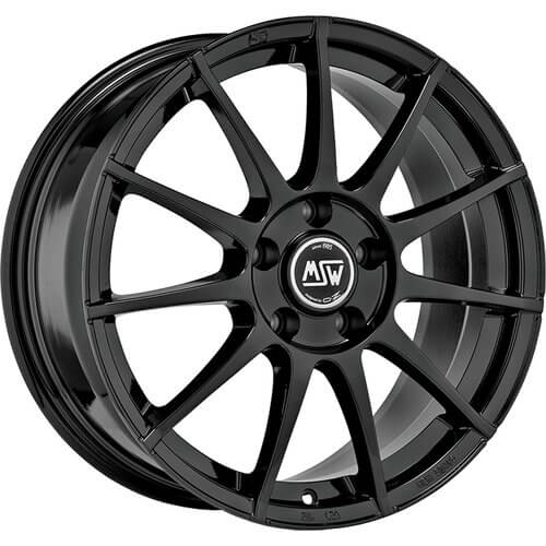 MSW 85 - Gloss Black alloy wheel
