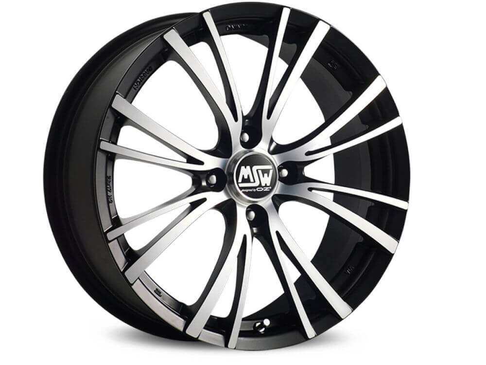 MSW 20-4 - Gloss Black Full Polished alloy wheel