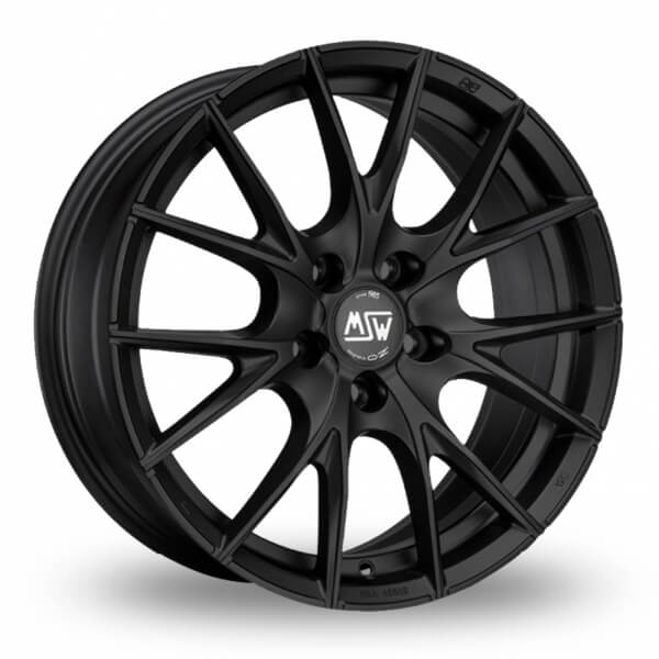 MSW 25 - Matt Black alloy wheel