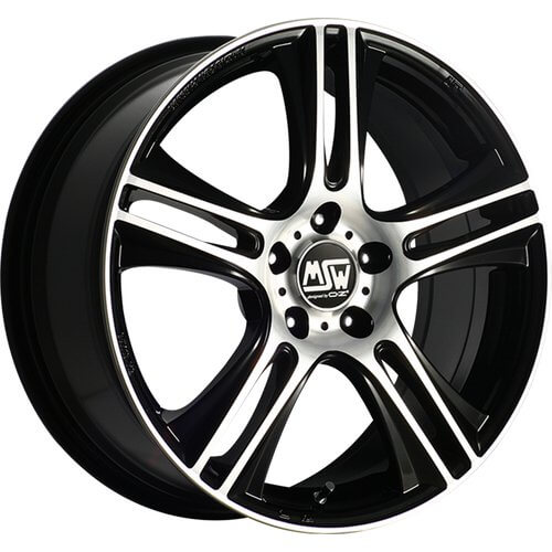 MSW 11 - Gloss Black Full Polished alloy wheel