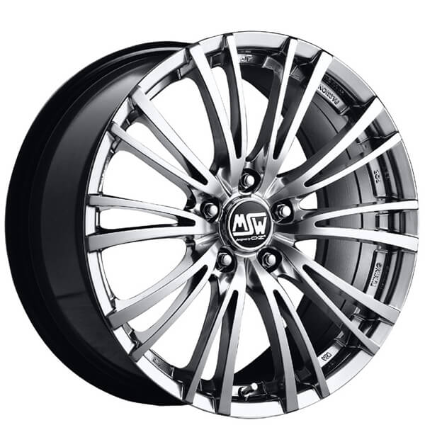 MSW 20-5 - Titanium Mirror alloy wheel