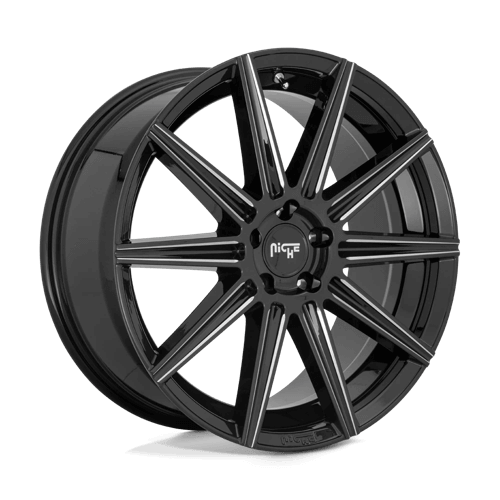 Niche 1PC M243 TIFOSI - Gloss Black Milled alloy wheel