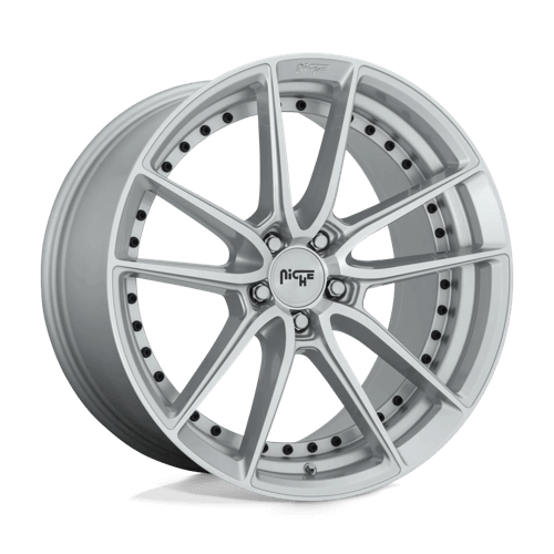 Niche 1PC M221 DFS - Gloss Silver Machined alloy wheel