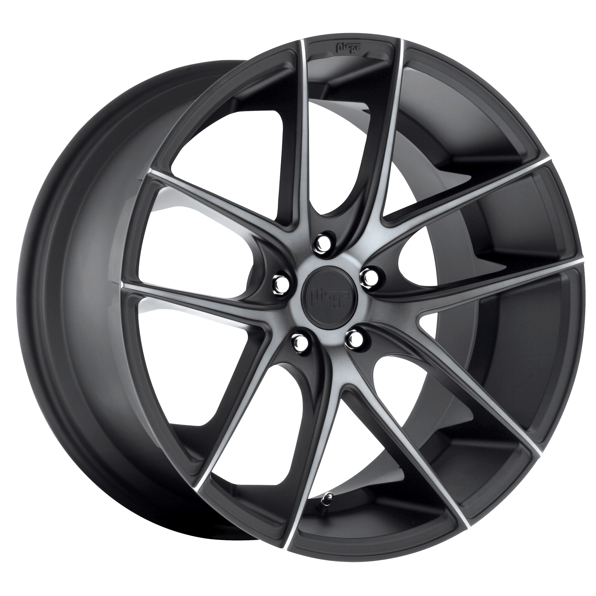 Niche 1PC M130 TARGA Matte Black Double Dark Tint Niche