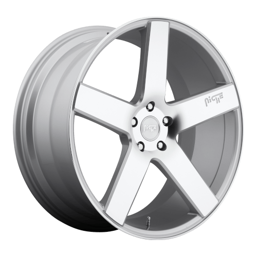 Niche 1PC M135 MILAN - Gloss Silver Machined