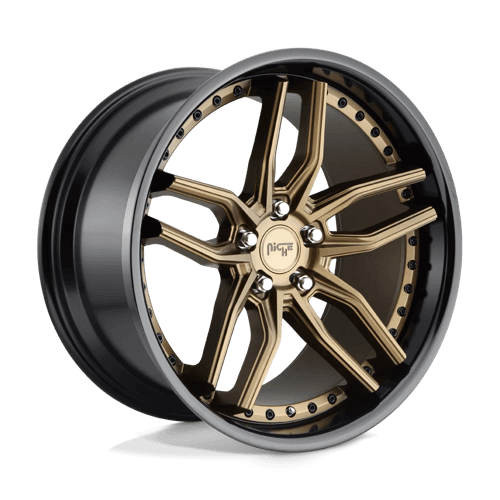 Niche 1PC M195 METHOS - Matte Bronze Black Bead Ring alloy wheel
