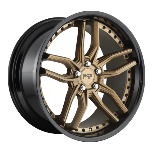 Niche 1PC M195 METHOS - Matte Bronze Black Bead Ring