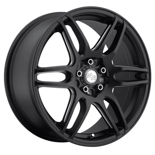 Niche 1PC M106 NR6 - Matte Black Milled alloy wheel