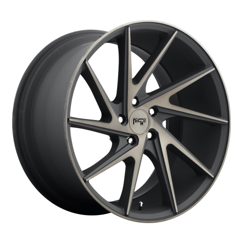 Niche 1PC M163 INVERT - Matte Black Machined Ring