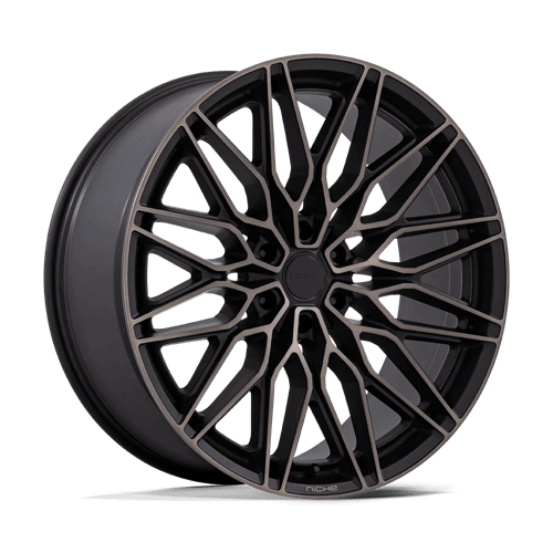 Niche 1PC NC278 CALABRIA 6 - Matte Black Machined Dark Tint alloy wheel
