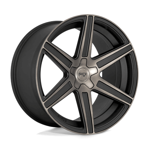 Niche M236 CARINA - Matt Machined Double Dark Tint alloy wheel