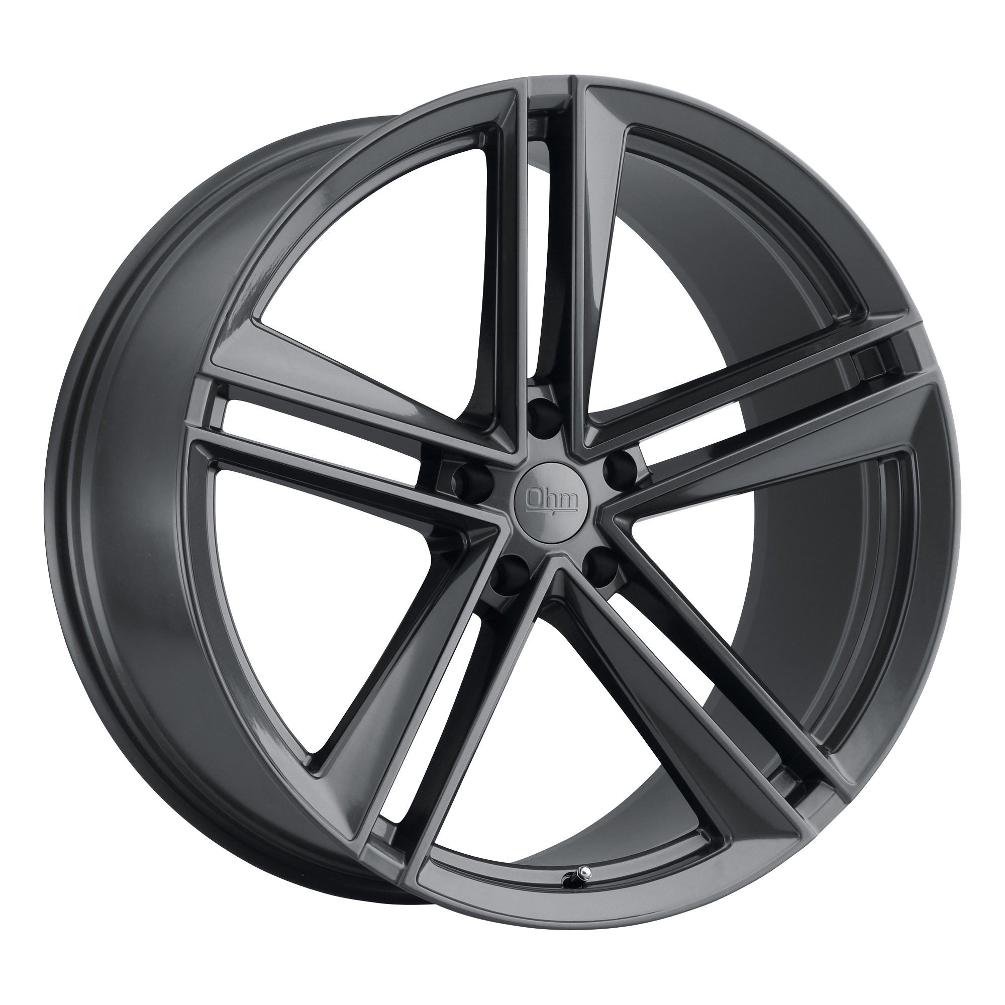OHM LIGHTNING Gloss Gunmetal Alloy Wheels