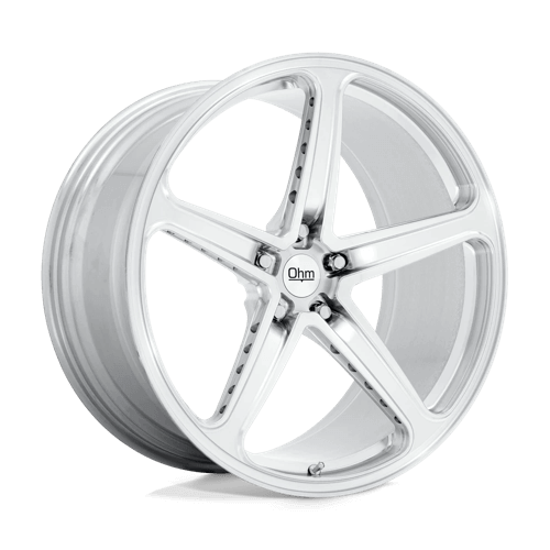 OHM AMP - Silver Machined alloy wheel