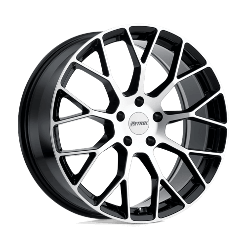 PETROL P2B - Gloss Black W/ Machined Face alloy wheel