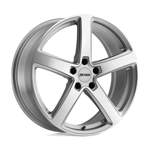 PETROL P2A - Silver W/ Machined Cut Face alloy wheel