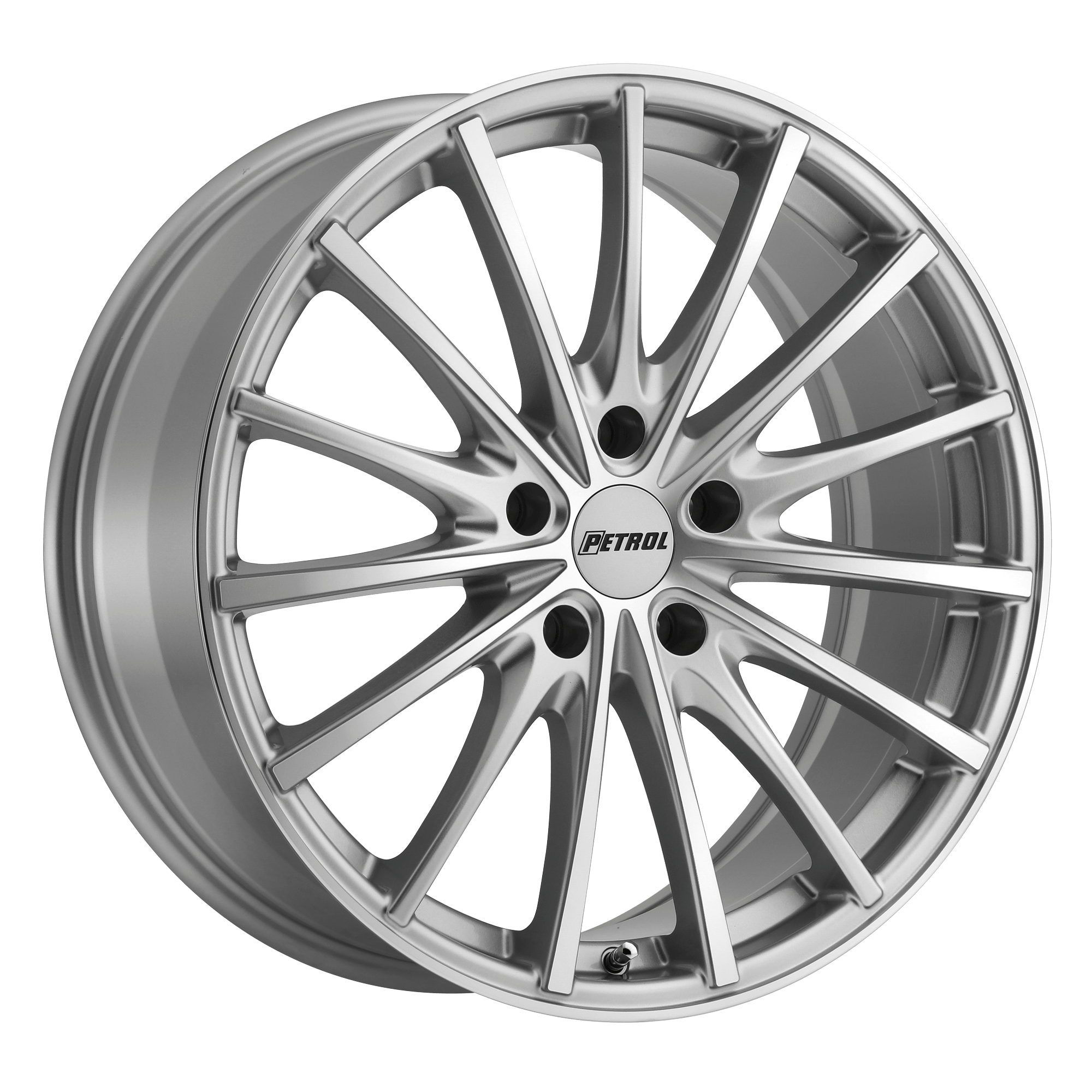 PETROL P3A Silver W/ Machined Cut Face Alloy Wheels