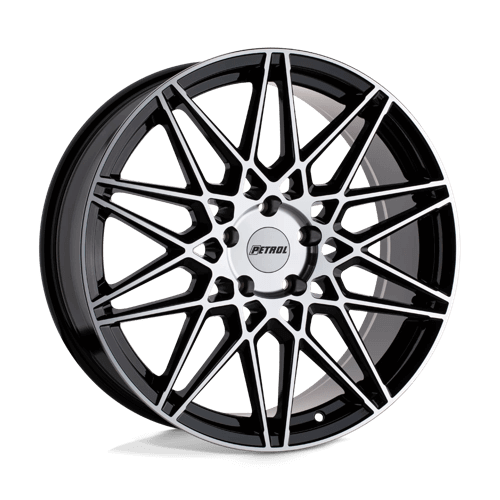 PETROL P3C - Gloss Black W/ Machined Face alloy wheel