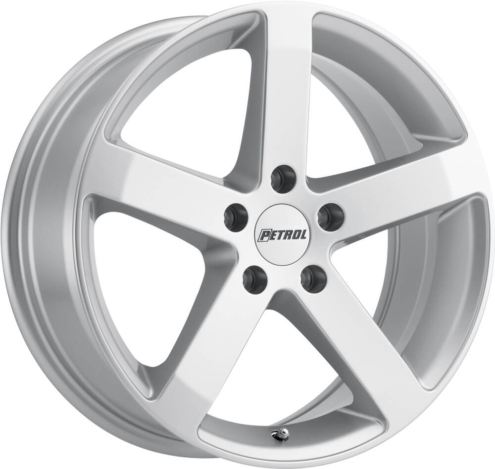 PETROL P3B - Gloss Silver alloy wheel