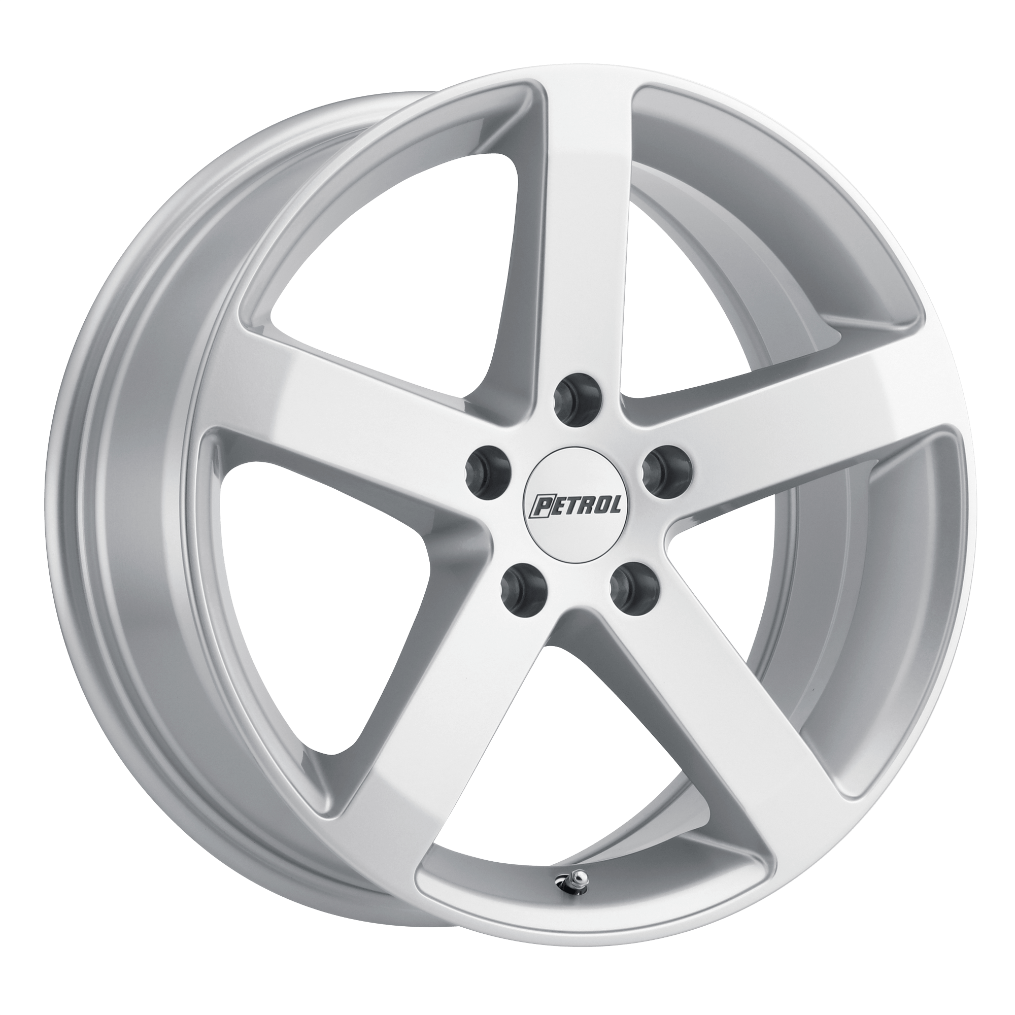 PETROL P3B Gloss Silver Alloy Wheels