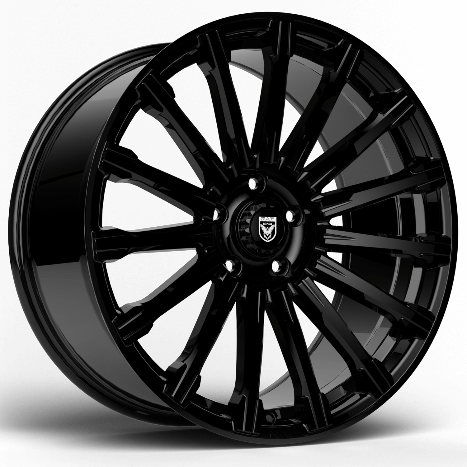 RAF 001 - Gloss Black alloy wheel