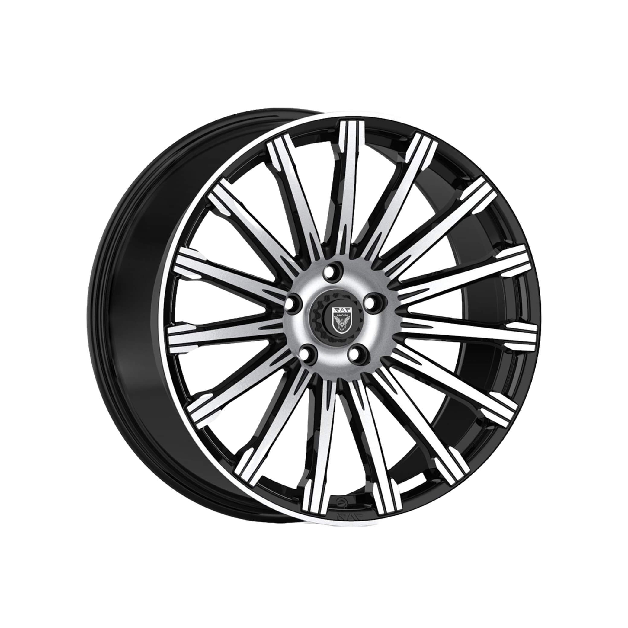 RAF 001 - Gloss Black Machined Face alloy wheel
