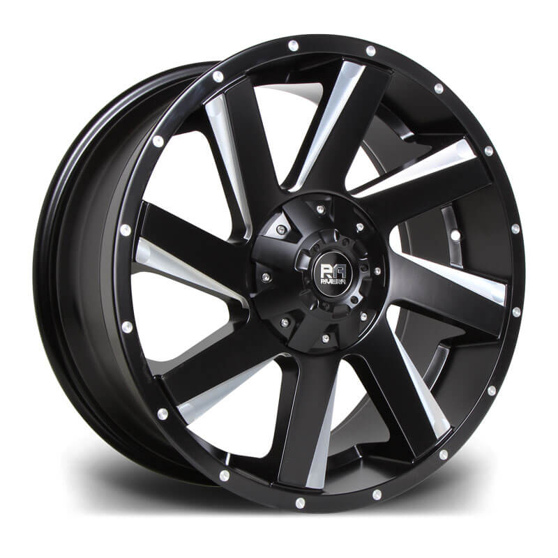 RIVIERA XTREME RX100 Black Polished Alloy Wheels