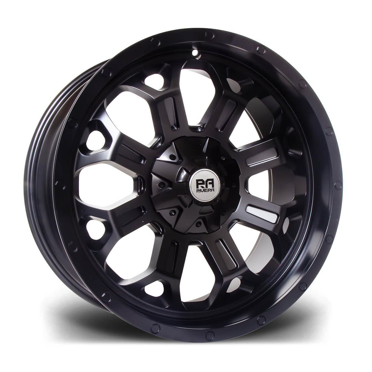 RIVIERA XTREME RX900 Black Polished Alloy Wheels