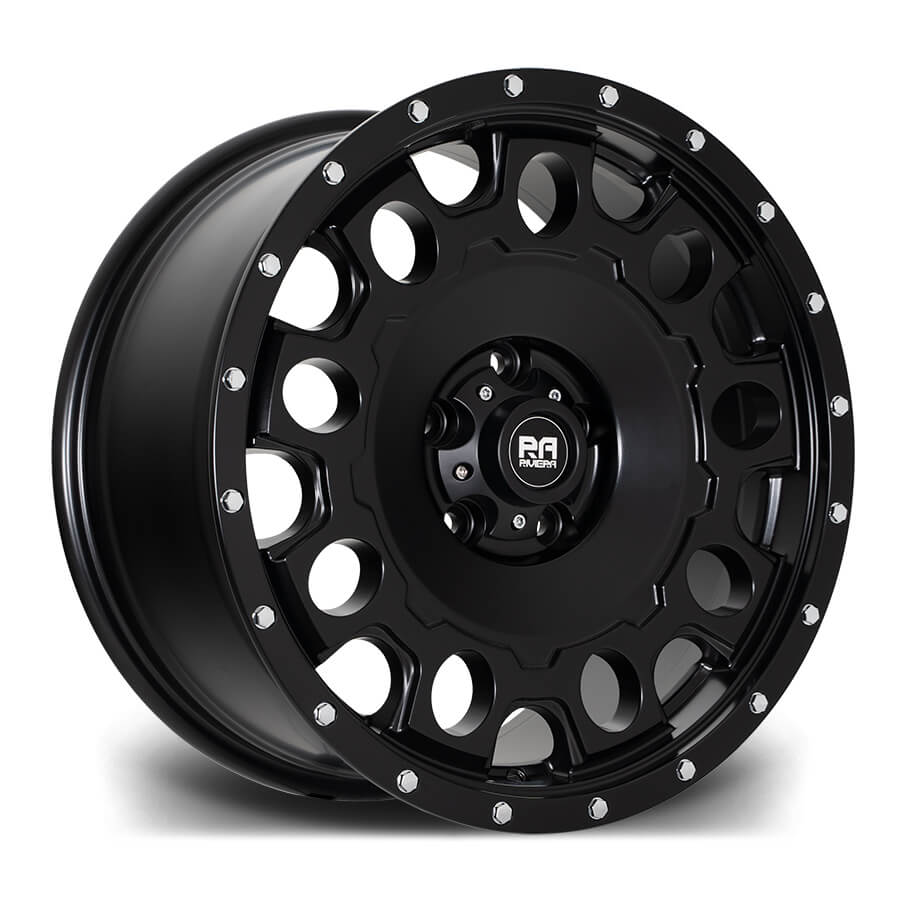 RIVIERA XTREME RXS2 - Satin Black Chrome Rivets alloy wheel