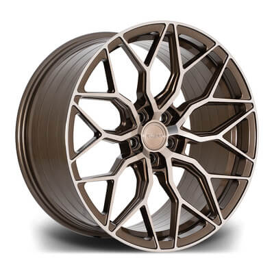 RIVIERA RF108 - Bronze Polished alloy wheel