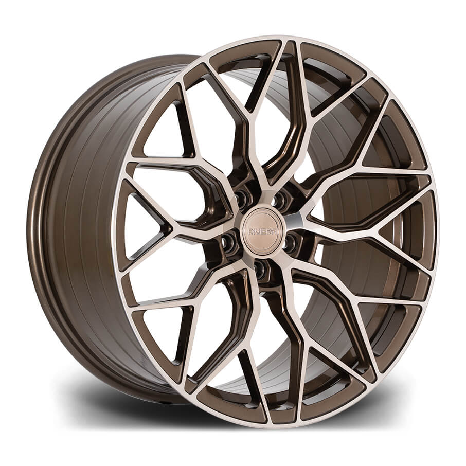 RIVIERA RF108 - Bronze Brushed alloy wheel