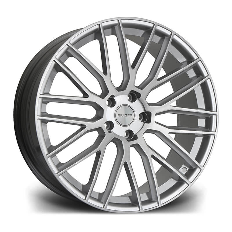 RIVIERA RV126 - Silver Brushed alloy wheel