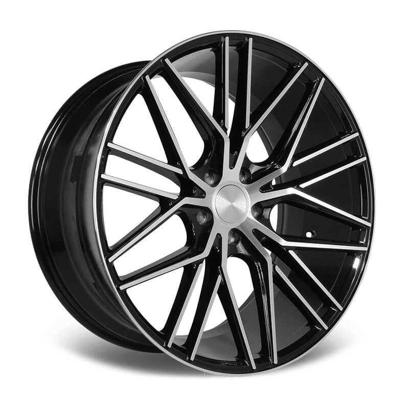 RIVIERA RV130 - Black Polished alloy wheel