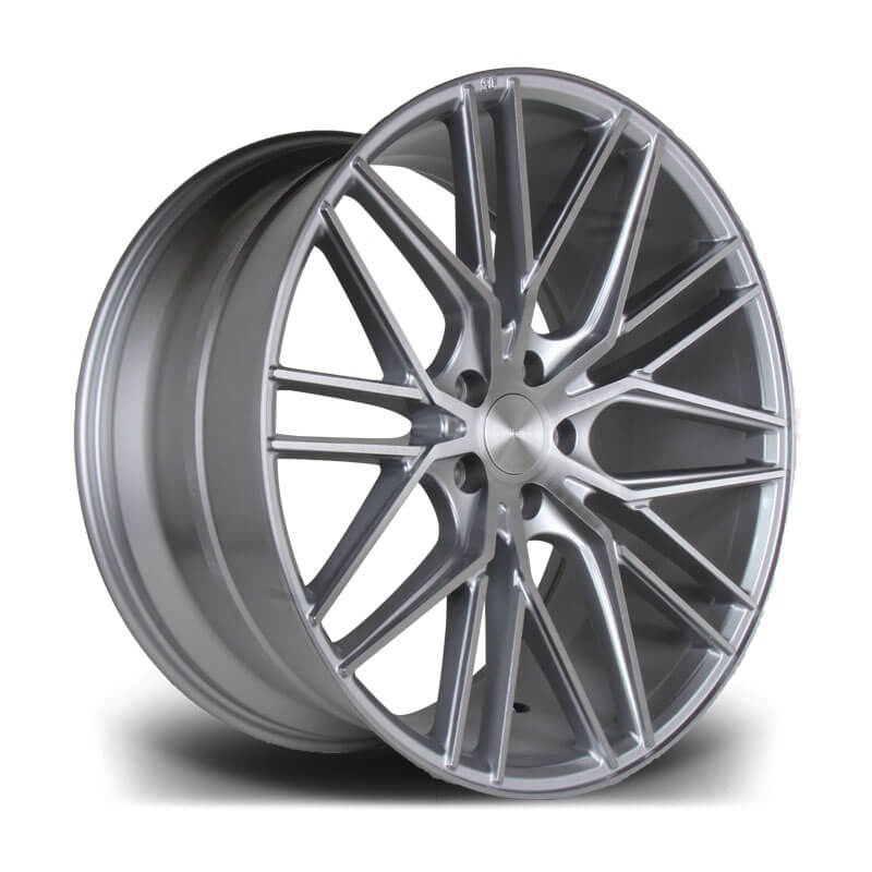 RIVIERA RV130 - Silver Brushed alloy wheel