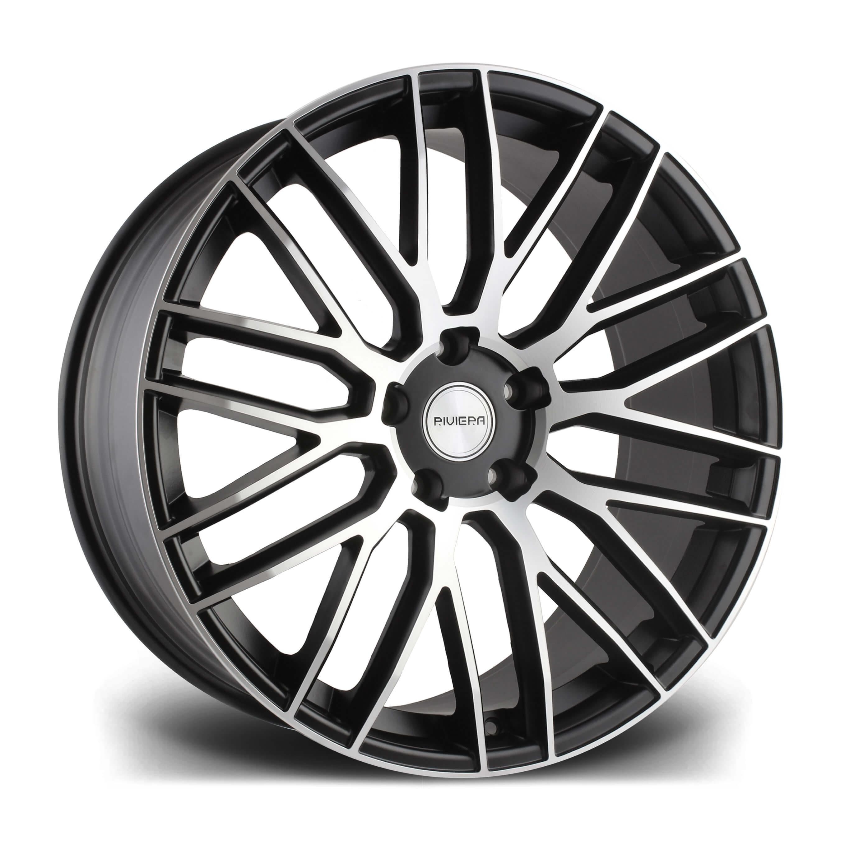RIVIERA RV126 - Gloss Black Machined alloy wheel