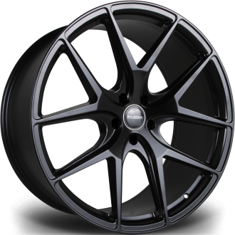 RIVIERA RV136 - Gloss Black Polished Lip alloy wheel