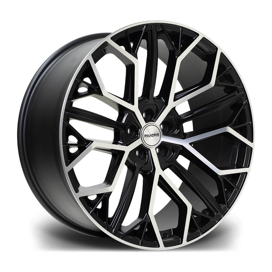 RIVIERA RV198 - Gloss Black Polished alloy wheel