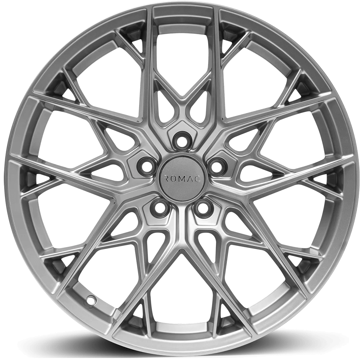 ROMAC VORTEX Silver Alloy Wheels