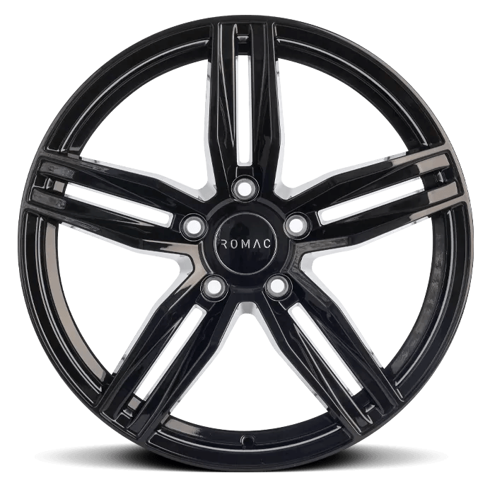 ROMAC VENOM Gloss Black Alloy Wheels